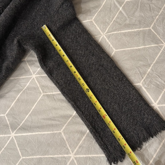 Giorgio Armani a Milano - borgonuovo 21 tweed sweater coat, charcoal, size XS/S - Picture 8 of 8